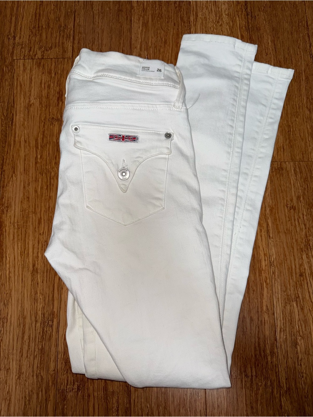 White Hudson Jeans Size 26